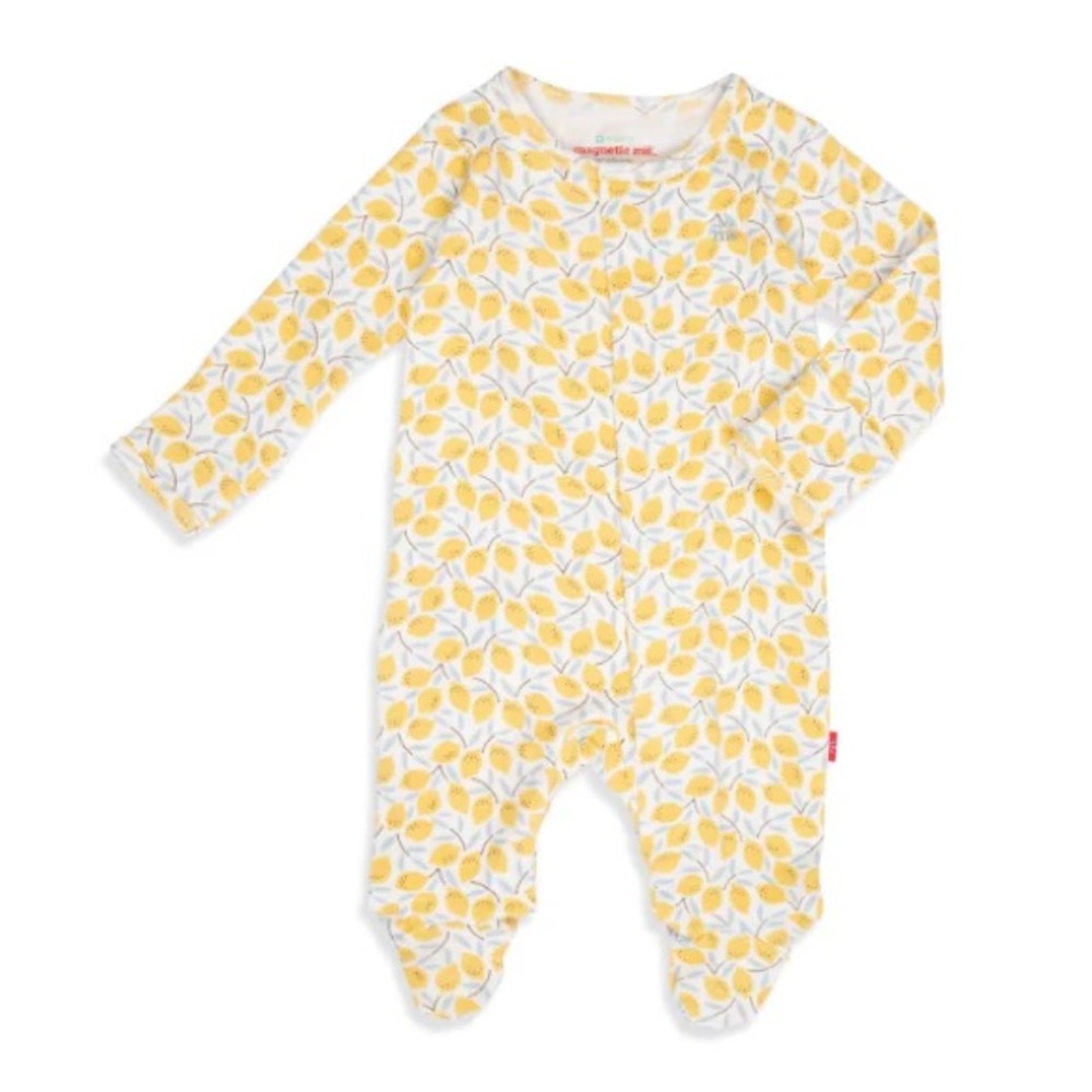 Magnetic Me Lemon Print Baby Sleeper